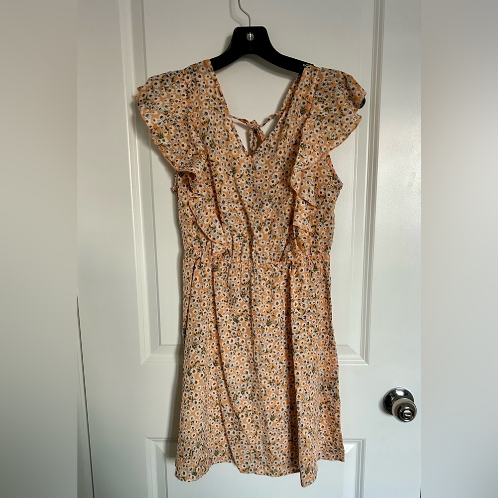 Floral Ruffle Dress